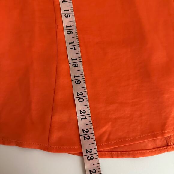 NEW Scoop Orange Blouson Sleeve Top Size Small - Picture 7 of 7